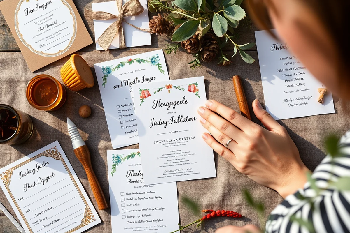 backyard party ideas invitations favors printable — Backyard Party Ideas Invitations Favors Printable (the finished result)