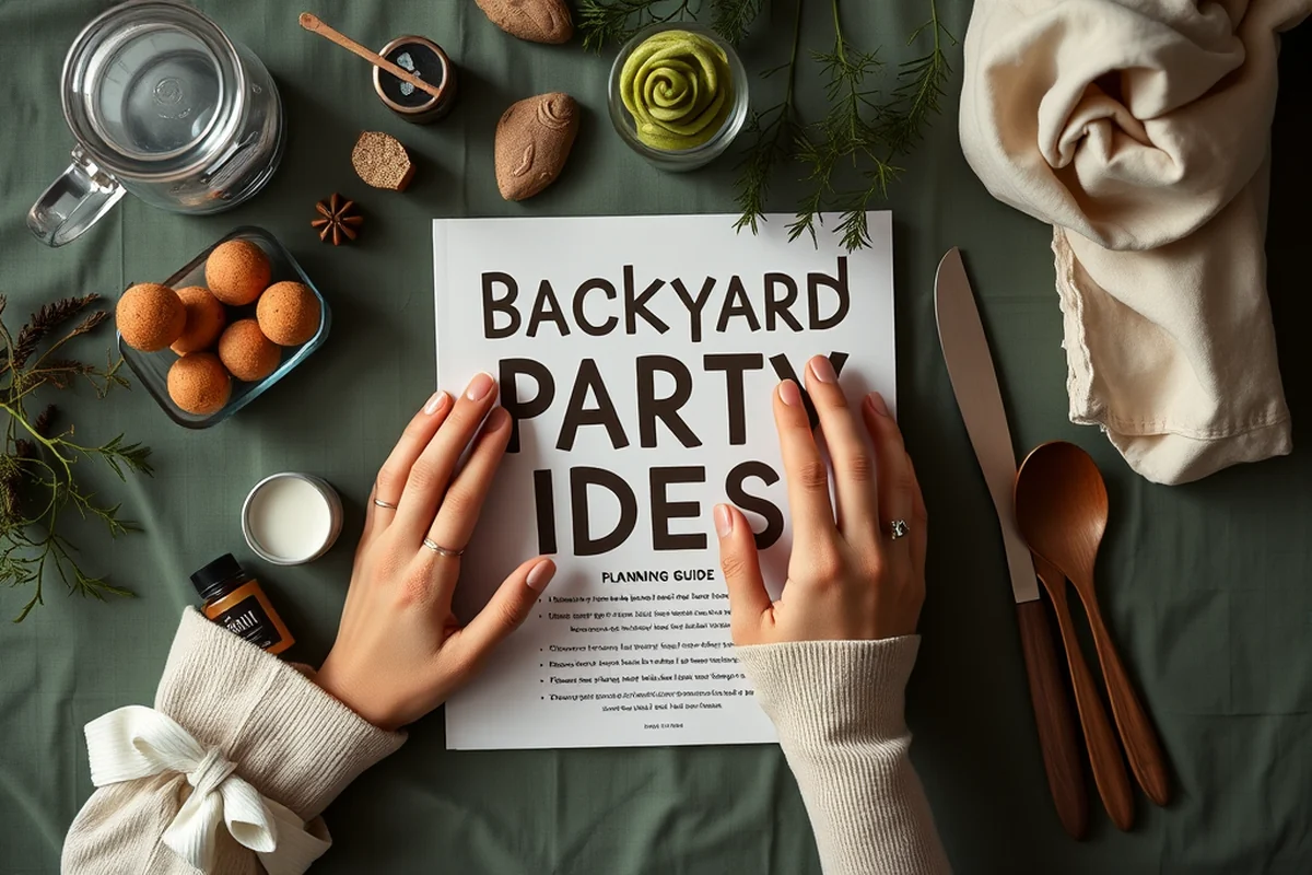backyard party ideas planning guide — Backyard Party Ideas Planning Guide (the finished result)