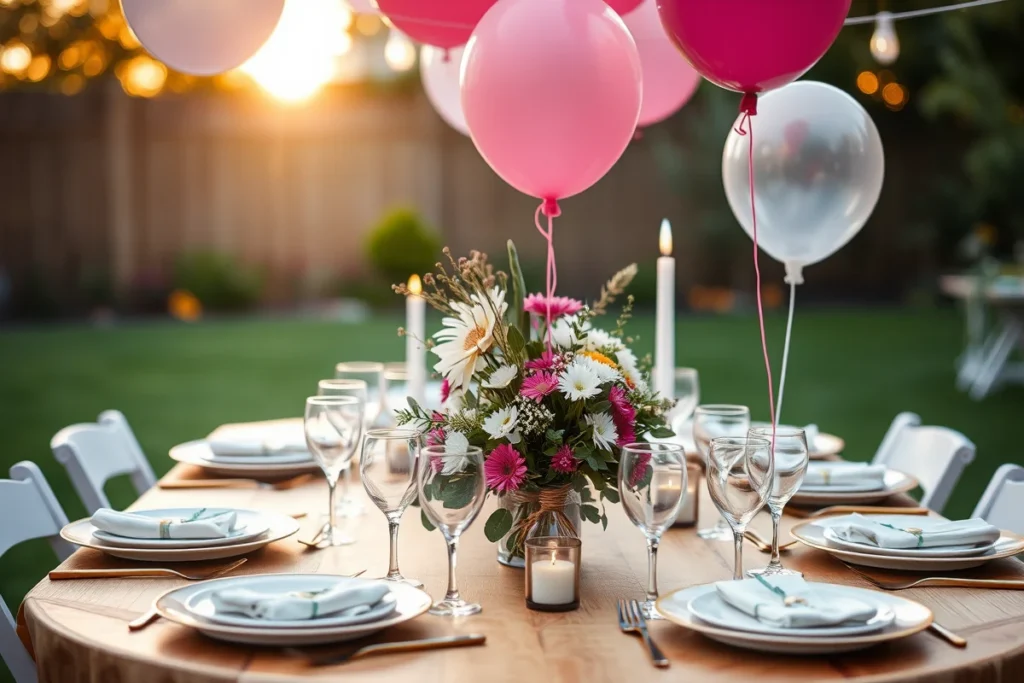 Budget Backyard Party Ideas