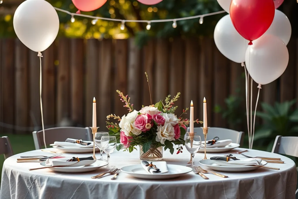 Easy Backyard Grad Party Ideas