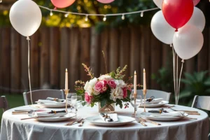 Easy Backyard Grad Party Ideas