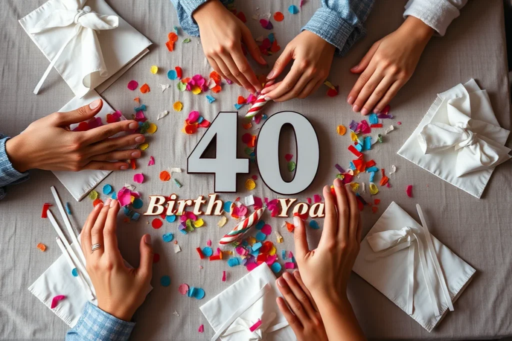 Fast 40th Birthday Party Game Ideas