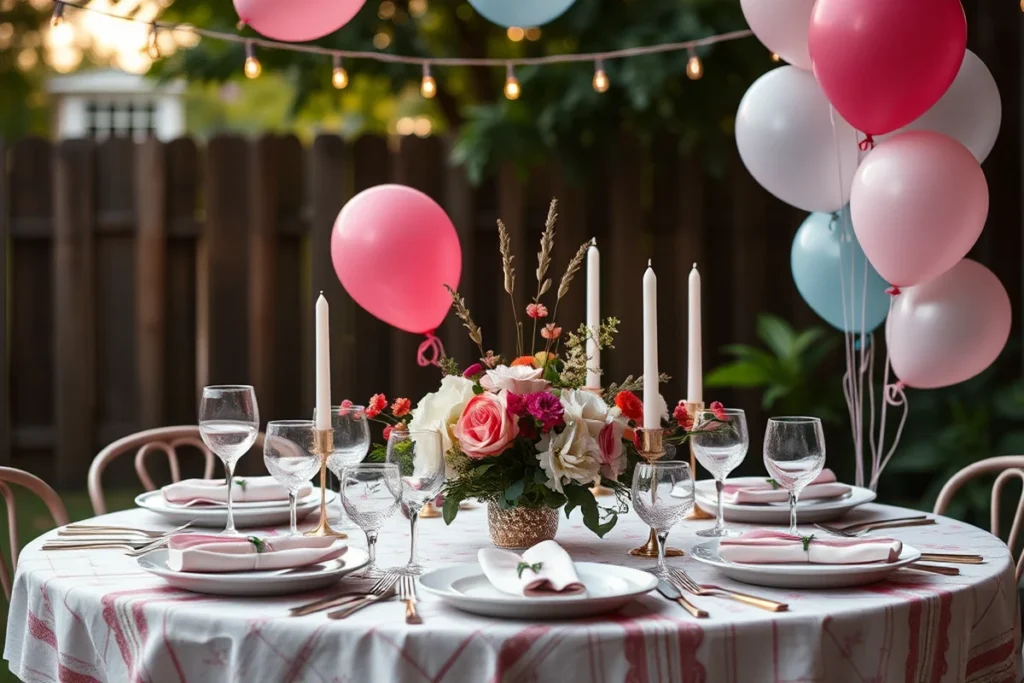 Quick Backyard Dinner Party Ideas