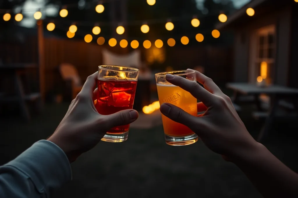 Simple Backyard Party Ideas Drinks