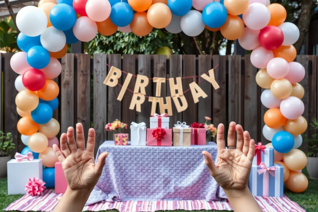 Small Backyard Birthday Party Ideas