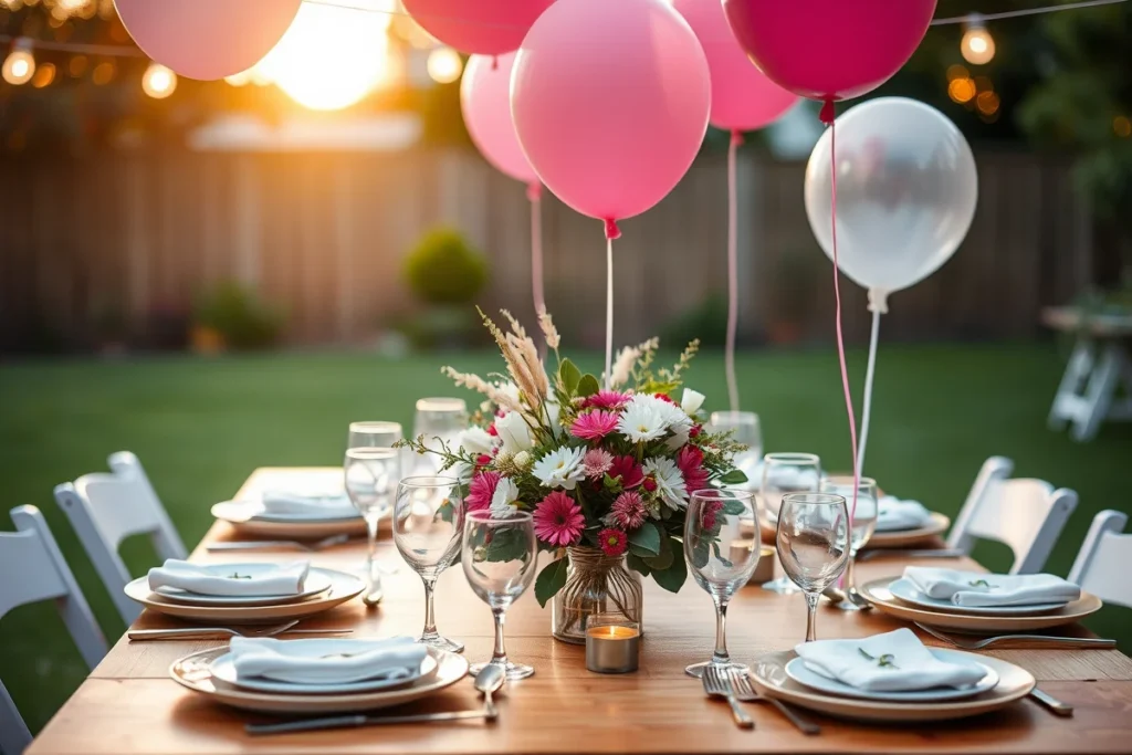 Backyard Decorations For Party