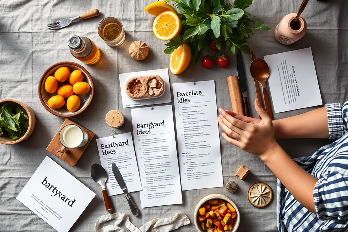 backyard party ideas checklists ideas — Backyard Party Ideas Checklists Ideas (the finished result)