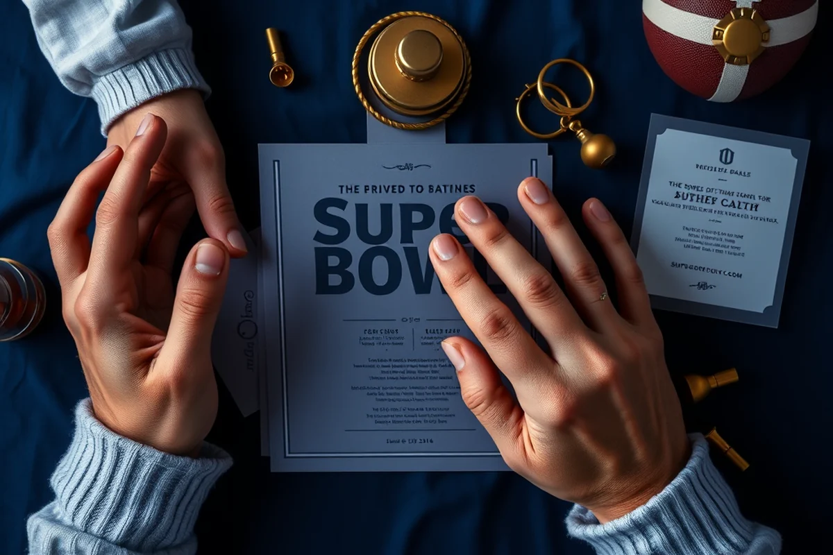 super bowl party — Super Bowl Party (the finished result)