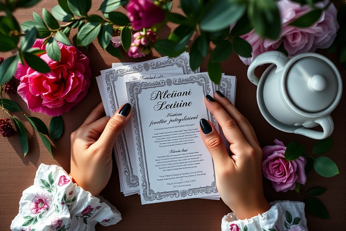 tea party ideas — Tea Party Ideas (the finished result)