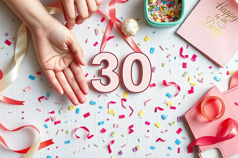 30th birthday party ideas step by step — 30th Birthday Party Ideas Step By Step (the finished result)