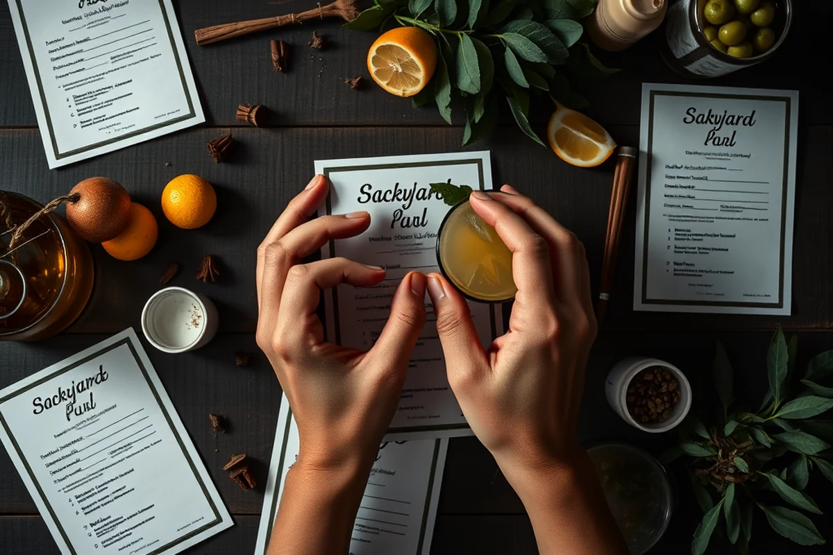 backyard party ideas drinks checklist — Backyard Party Ideas Drinks Checklist (the finished result)